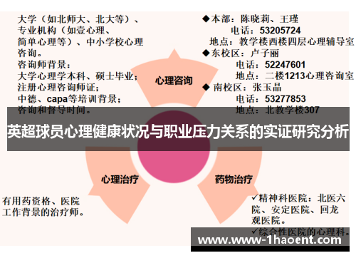 英超球员心理健康状况与职业压力关系的实证研究分析 英超球员心理健康状况与职业压力关系的实证研究分析